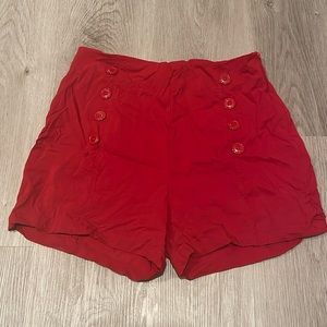 High waisted shorts
